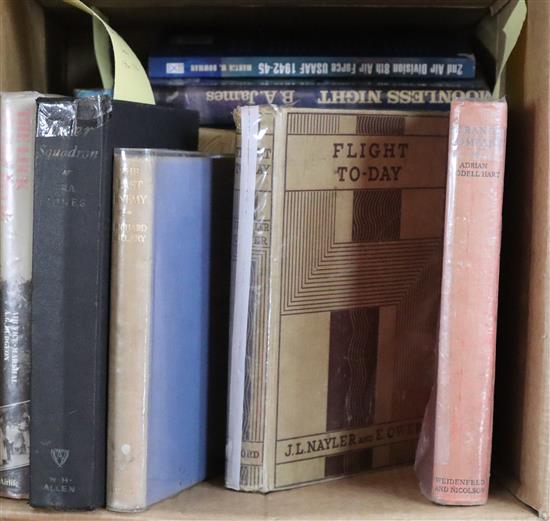 A collection of 21 books relating to WWI and WWII,